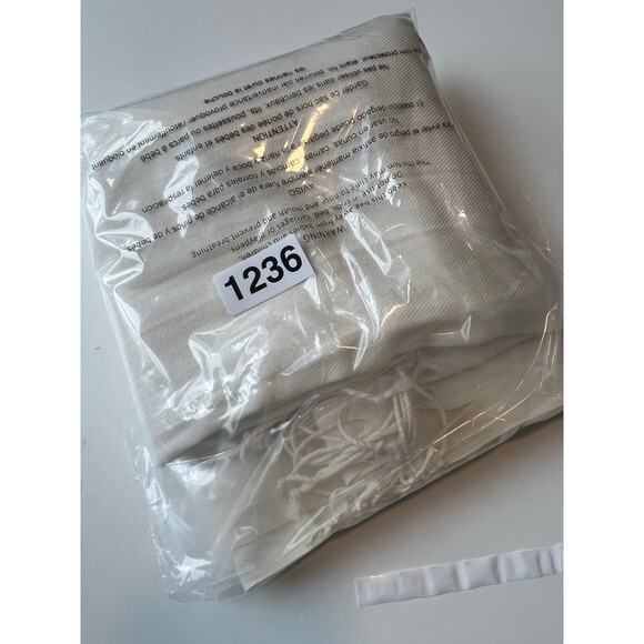 Pashmina Scarf Wrap Shawl Ivory JL - Picture 5 of 5